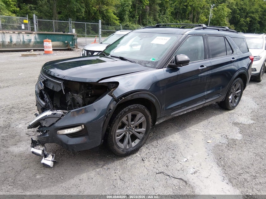 Vin: 1fmsk8dh1ngc09288, lot: 45956374, ford explorer xlt 20222