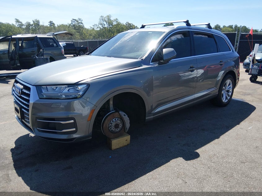 Vin: wa1laaf77hd050168, lot: 45956375, audi q7 3.0t premium 20172