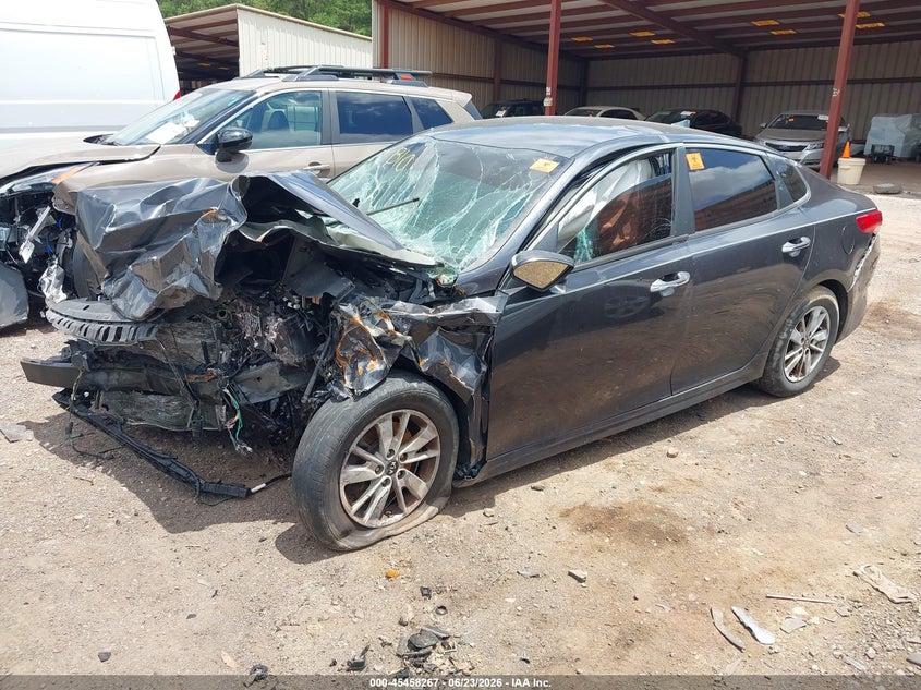 Vin: 5xxgt4l35hg170951, lot: 45956380, kia optima lx 20172