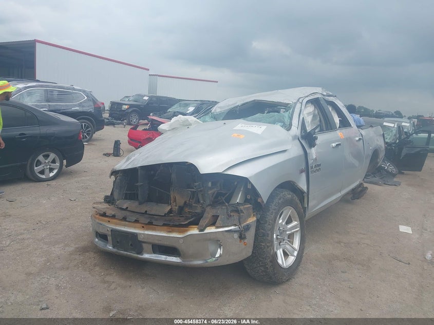 Vin: 1c6rr7lt9hs762133, lot: 45956487, ram 1500 lone star silver  4x4 5'7 box 20172