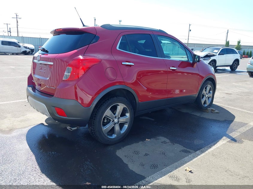 Vin: kl4cjbsb4eb615645, lot: 45956517, buick encore convenience 20144