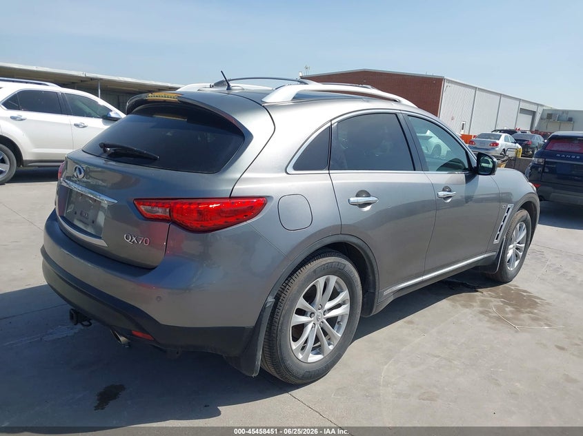 2015 INFINITI QX70 auction photo 4