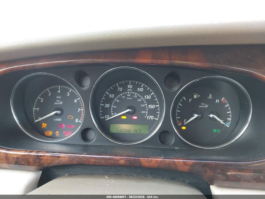 2004 Jaguar Xj Xj8 VIN: SAJWA71C24SG34465 Lot: 45458471