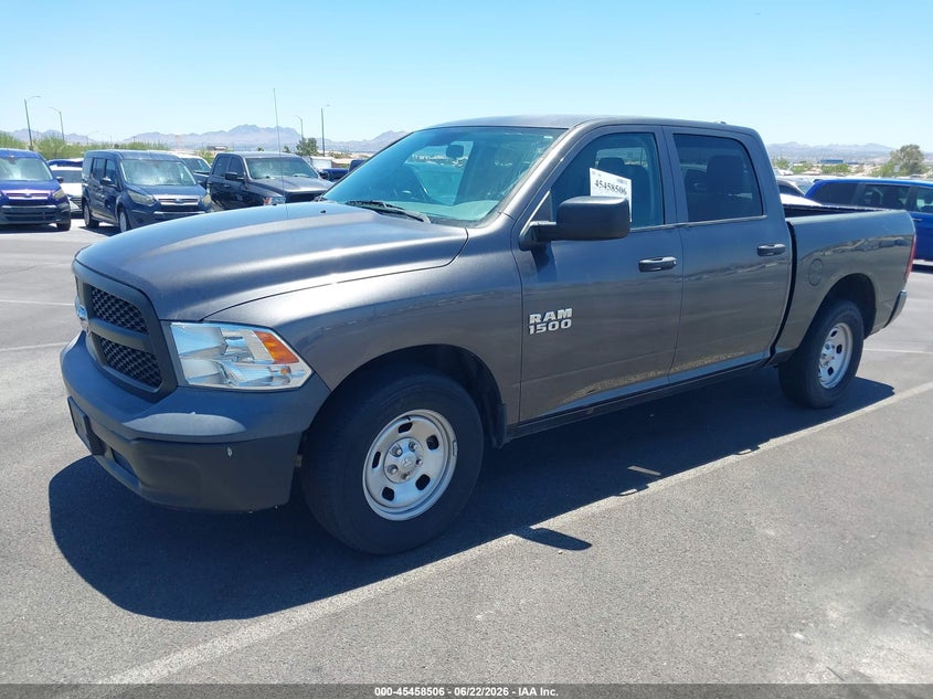 Vin: 1c6rr6kgxjs250286, lot: 45956619, ram 1500 tradesman  4x2 5'7 box 20182