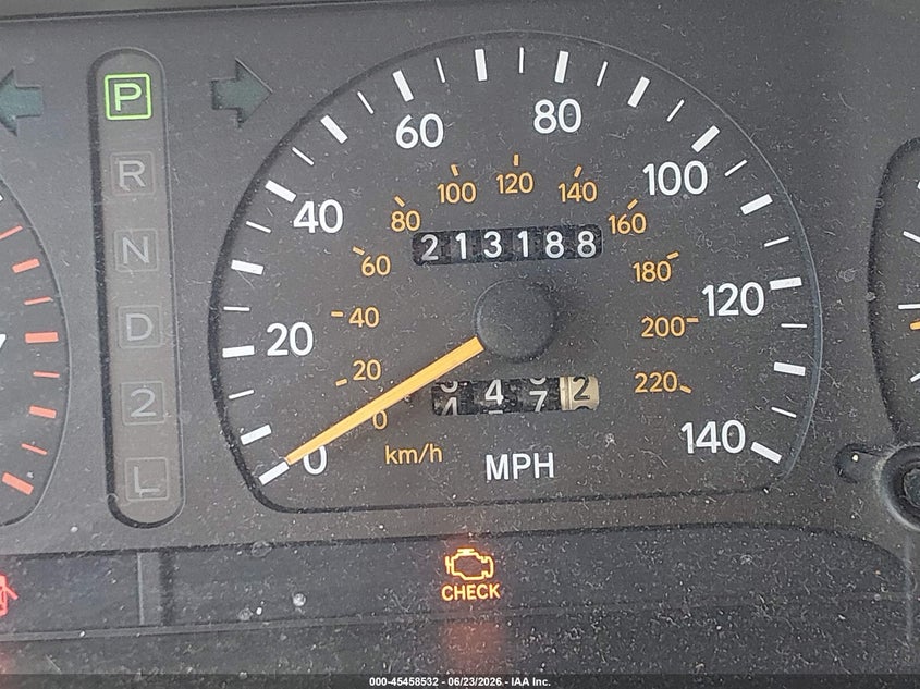1996 TOYOTA AVALON SEDAN 3.0L V6 FI 24V F4