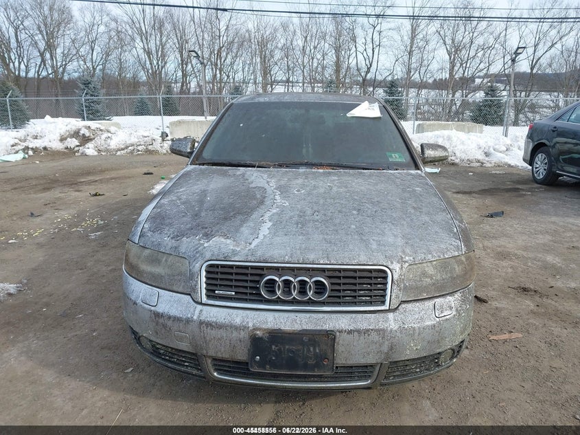 2002 Audi A4 1.8T VIN: WAULC68E32A106122 Lot: 45458556