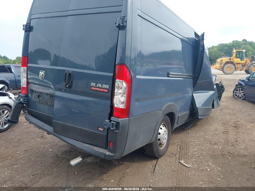 Vin: 3c6urvjg8ke545140, lot: 45956672, ram promaster 3500 cargo van high roof 159 wb ext 20194