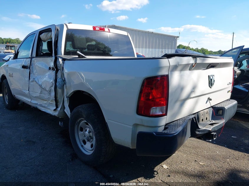 Vin: 1c6rr7kgxgs362438, lot: 45956697, ram 1500 tradesman 20163