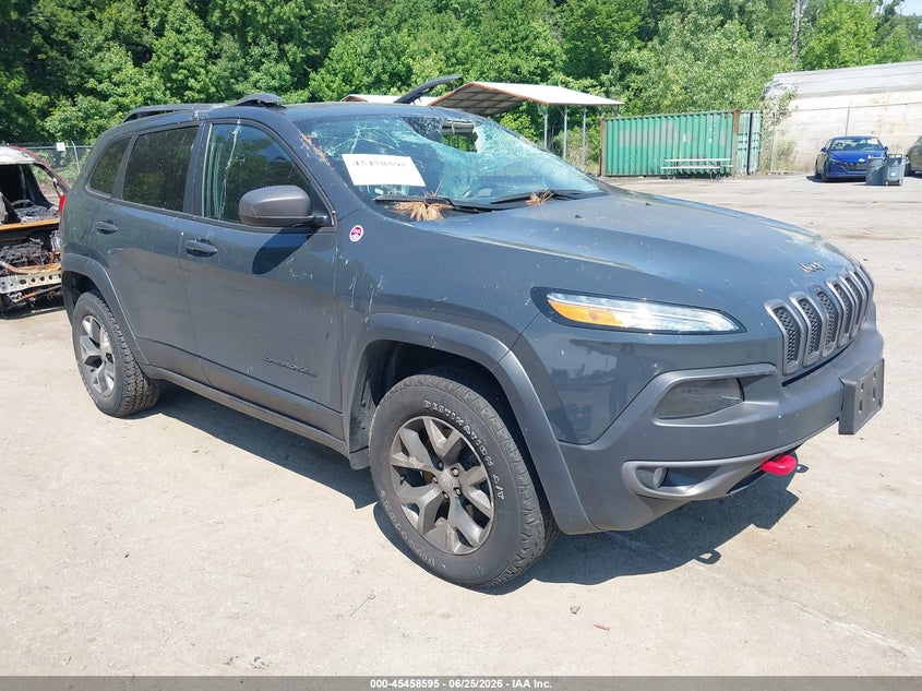 2017 JEEP CHEROKEE auction photo 1