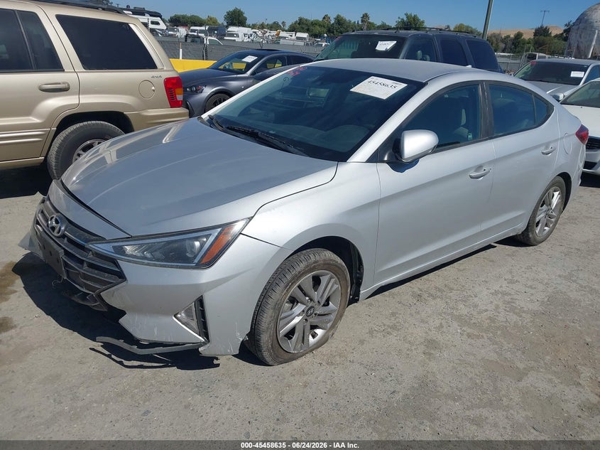 2019 Hyundai Elantra Sel KMHD84LF5KU770817 photo 1