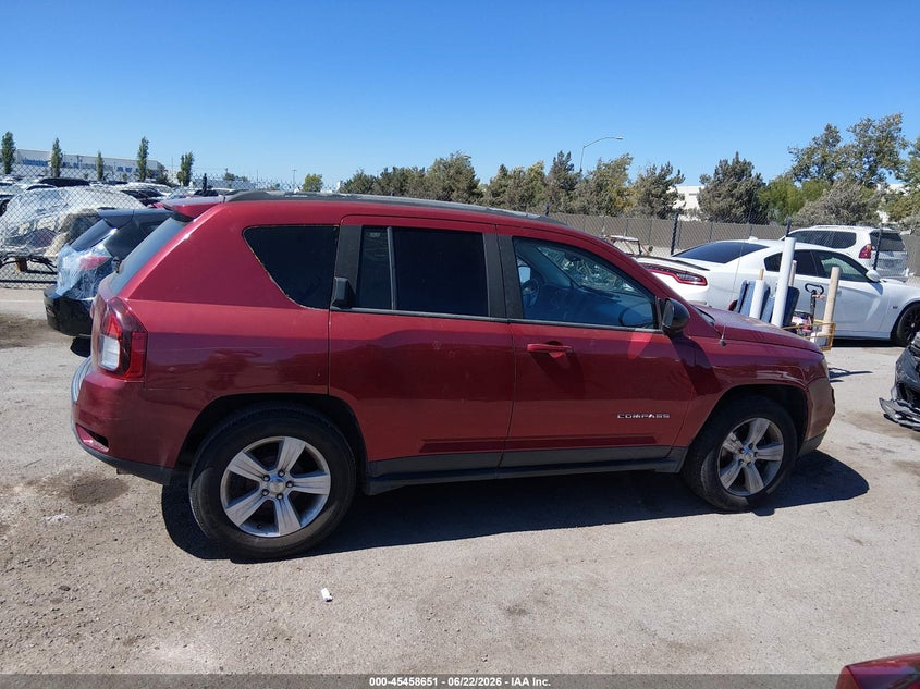 2016 Jeep Compass Sport VIN: 1C4NJCBA8GD666651 Lot: 45458651
