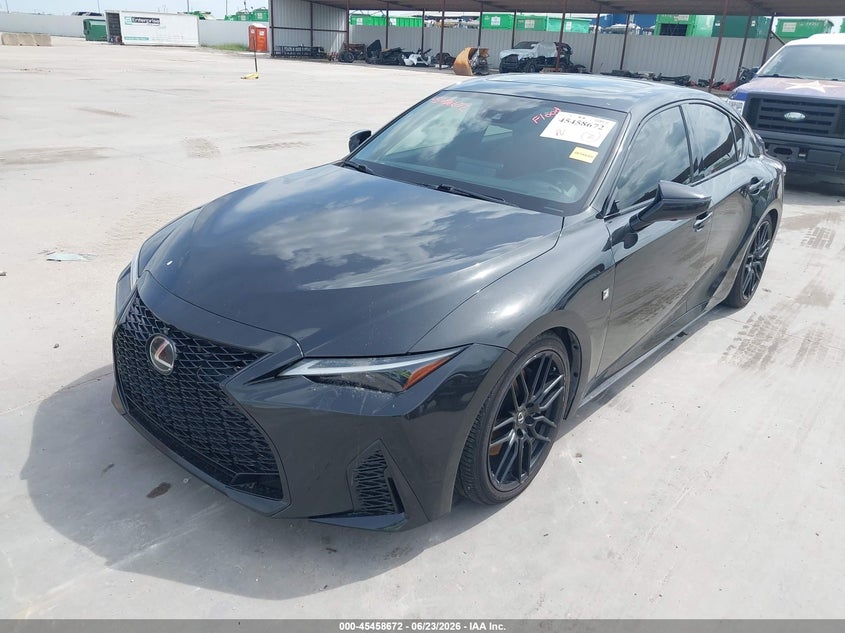 Vin: jthgz1b26m5040020, lot: 45956784, lexus is 350 f sport 20212