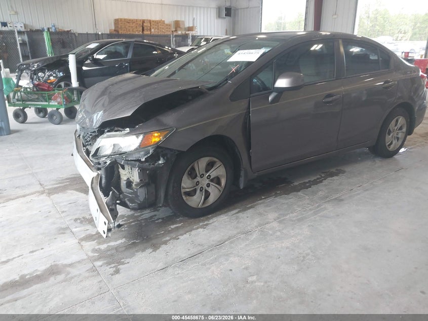 2013 Honda Civic Lx 19XFB2F56DE088584 photo 1
