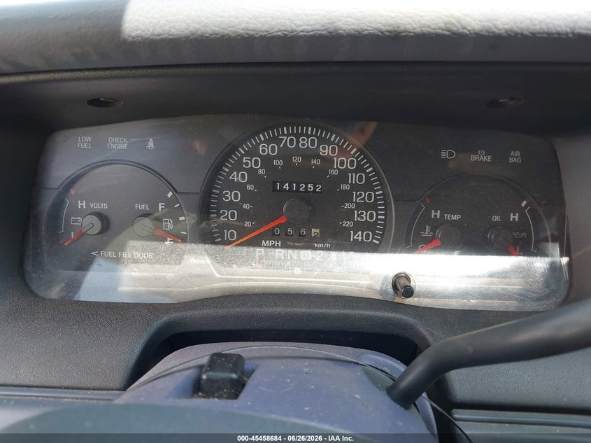 2000 Ford Crown Victoria Police Interceptor VIN: 2FAFP71W1YX178309 Lot: 45458684