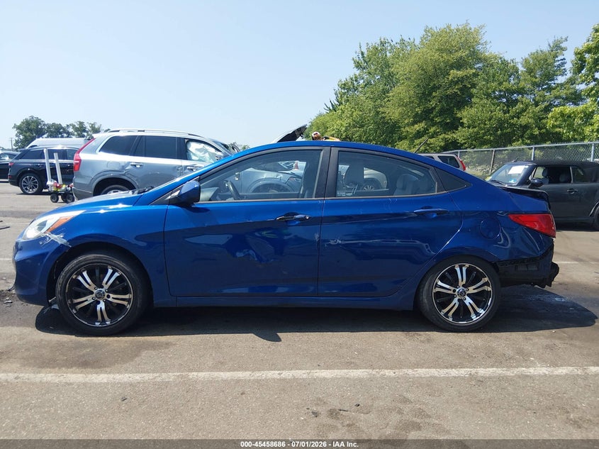 2016 HYUNDAI ACCENT SEDAN 1.6L I-4 DI, DOHC, VVT, 137HP