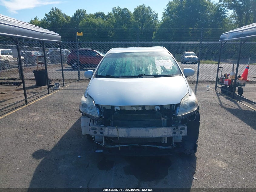 2012 TOYOTA PRIUS HATCHBACK 1.8L I-4 DOHC, VVT, 98HP