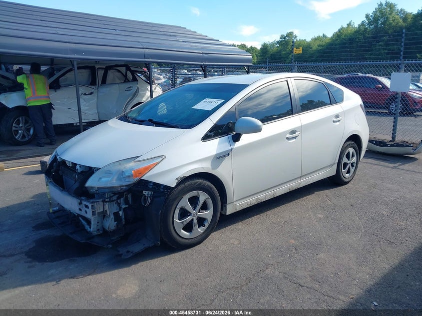 2012 TOYOTA PRIUS HATCHBACK 1.8L I-4 DOHC, VVT, 98HP