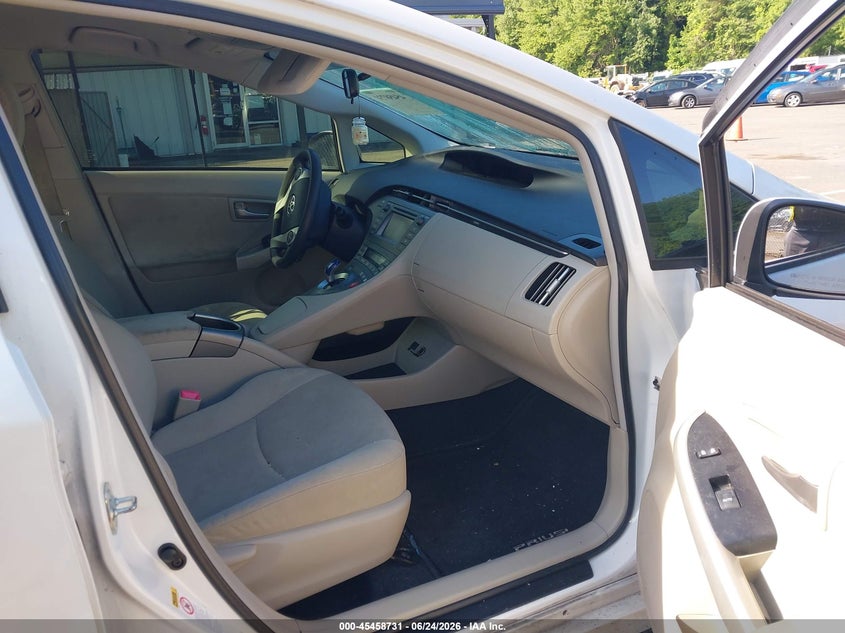 2012 TOYOTA PRIUS HATCHBACK 1.8L I-4 DOHC, VVT, 98HP