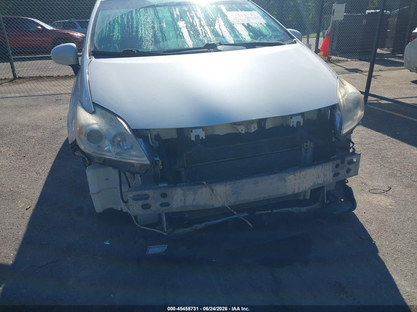 2012 TOYOTA PRIUS HATCHBACK 1.8L I-4 DOHC, VVT, 98HP