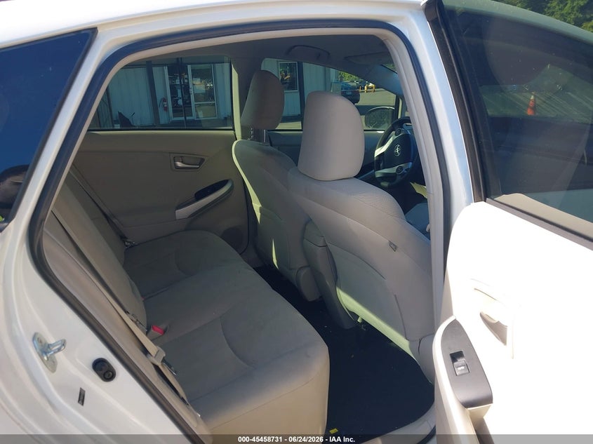 2012 TOYOTA PRIUS HATCHBACK 1.8L I-4 DOHC, VVT, 98HP