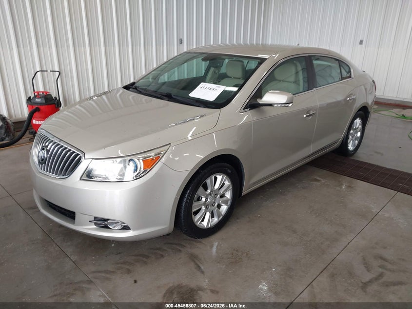 2013 Buick LaCrosse, Rear, IAAI, VIN 1G4GC5ER2DF327847 — photo 2