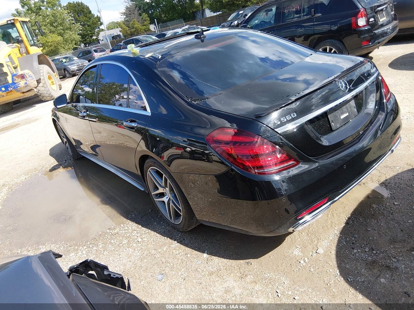 Vin: wddug8gb1la520439, lot: 45956948, mercedes-benz s 560 4matic 20203