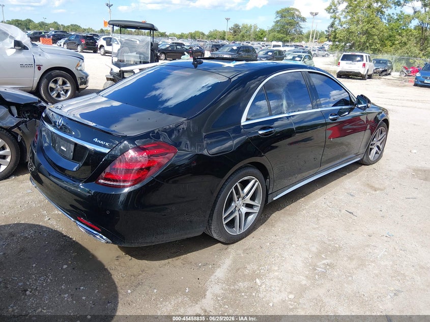 Vin: wddug8gb1la520439, lot: 45956948, mercedes-benz s 560 4matic 20204