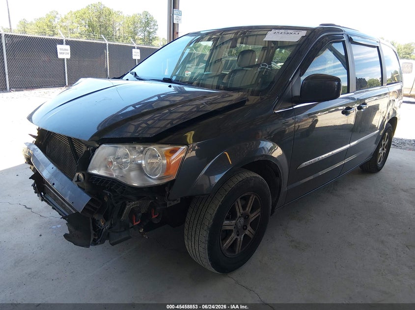 Vin: 2c4rc1bg6cr309030, lot: 45956966, chrysler town & country touring 20122
