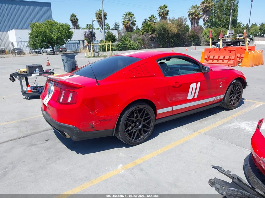 Vin: 1zvbp8js2b5145482, lot: 45956990, ford shelby gt500 20114