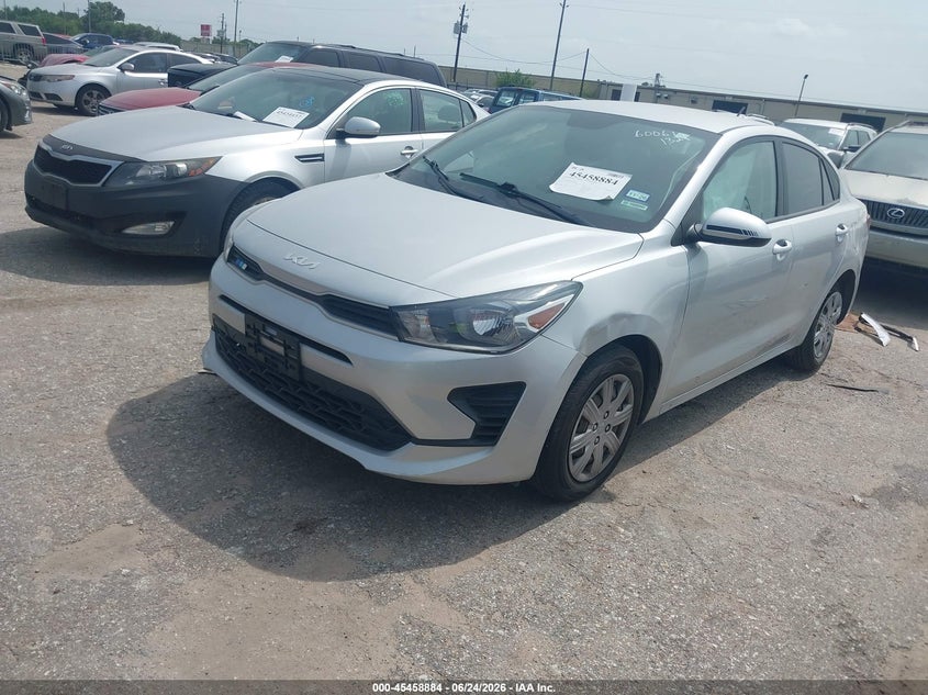 Vin: 3kpa24ad5ne458915, lot: 45956997, kia rio lx 20222