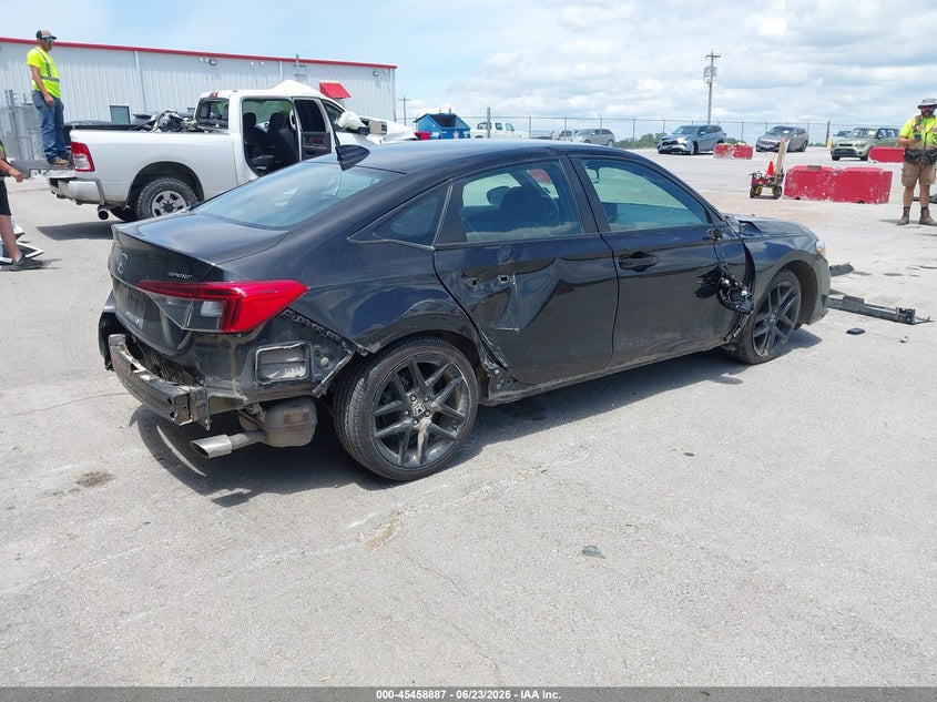VIN 2HGFE2F51NH581815 2022 HONDA CIVIC SPORT