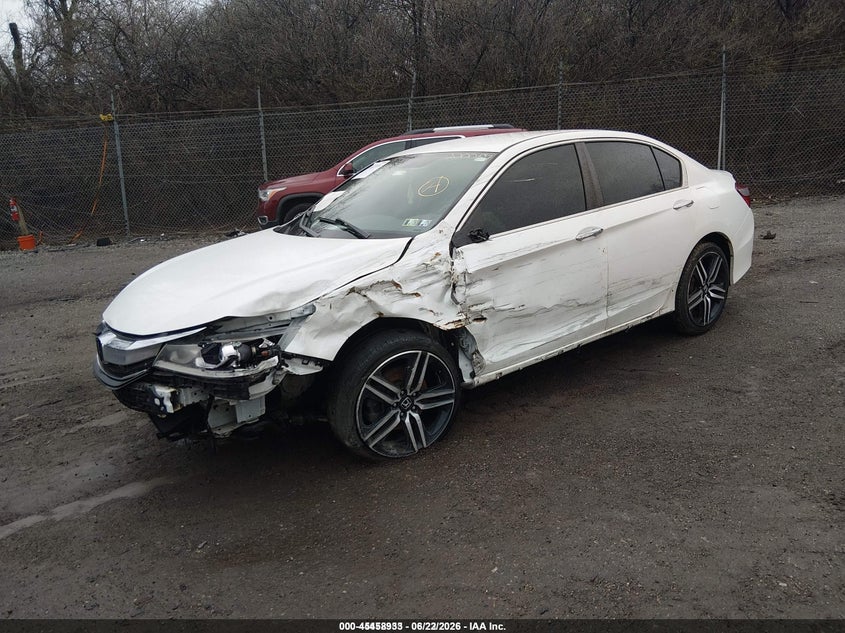 2017 HONDA ACCORD SEDAN 2.4L I-4 DI, DOHC, VVT, 189HP