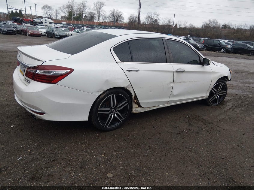2017 HONDA ACCORD SEDAN 2.4L I-4 DI, DOHC, VVT, 189HP