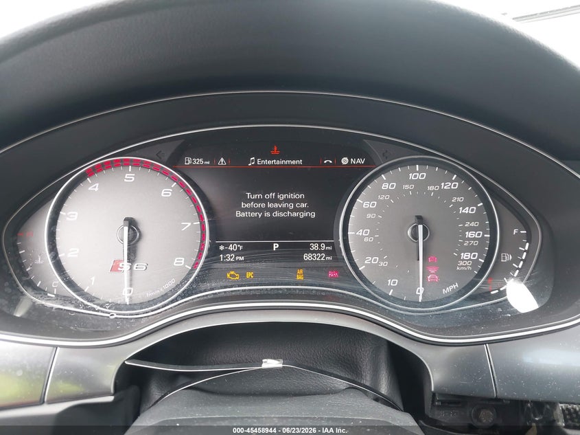 2014 Audi S6 4.0T Prestige VIN: WAUF2AFC1EN130243 Lot: 45458944