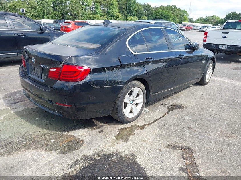 Vin: wbafr1c54bc747533, lot: 45957095, bmw 528i 20114