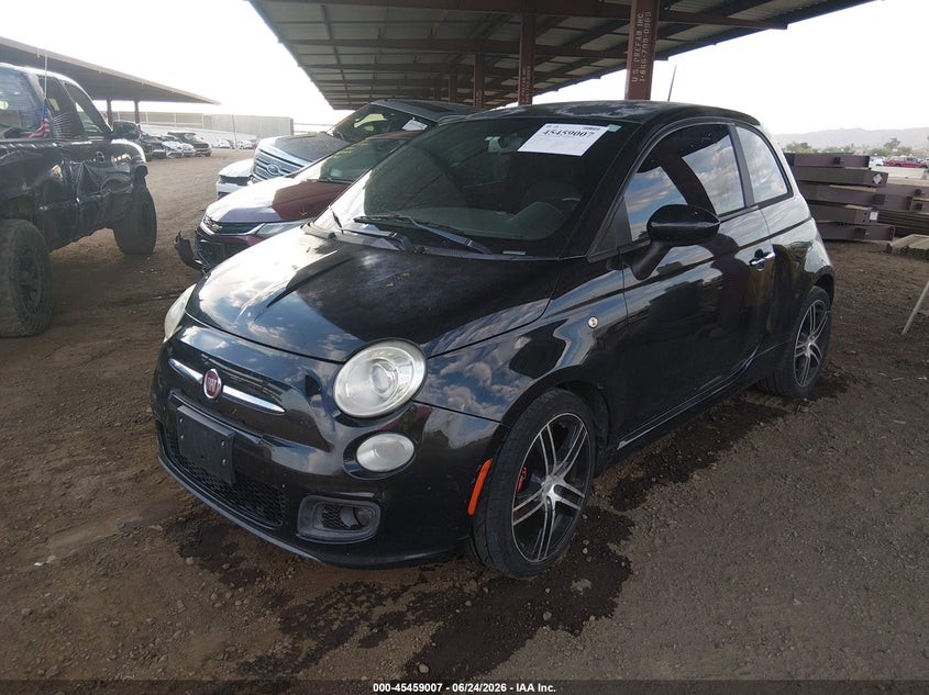 2012 Fiat 500 Sport 3C3CFFBR0CT116028 photo 1