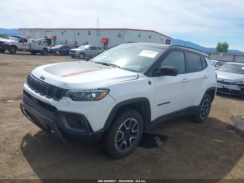 Vin: 3c4njddn6rt166622, lot: 45957150, jeep compass trailhawk 4x4 20242