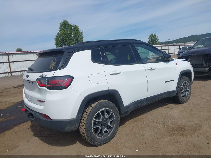 Vin: 3c4njddn6rt166622, lot: 45957150, jeep compass trailhawk 4x4 20244