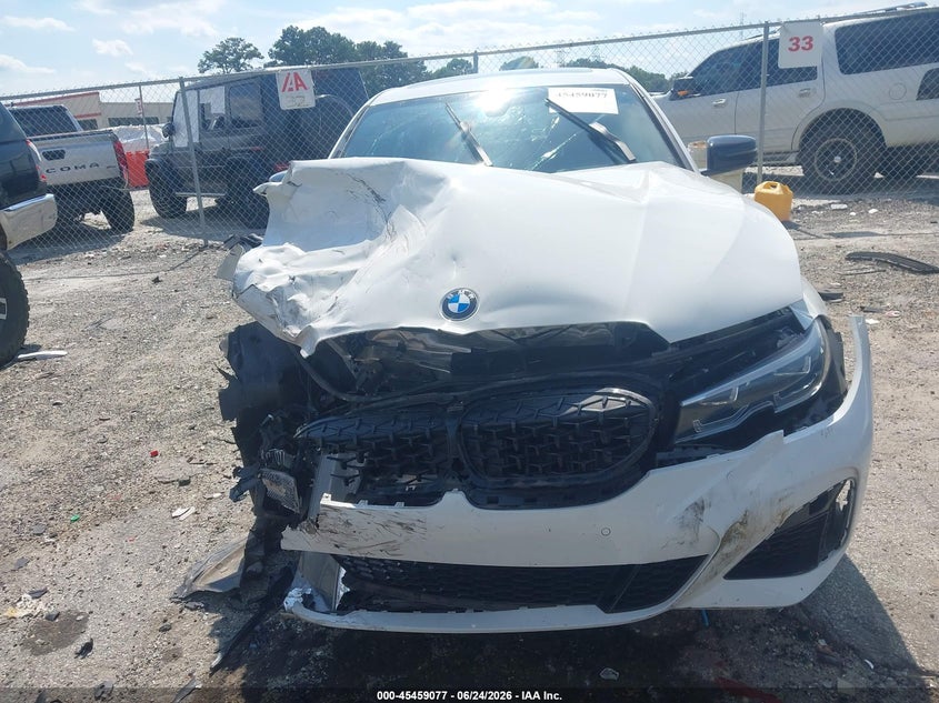BMW M340I 2022 VIN 3MW5U9J00N8C75715