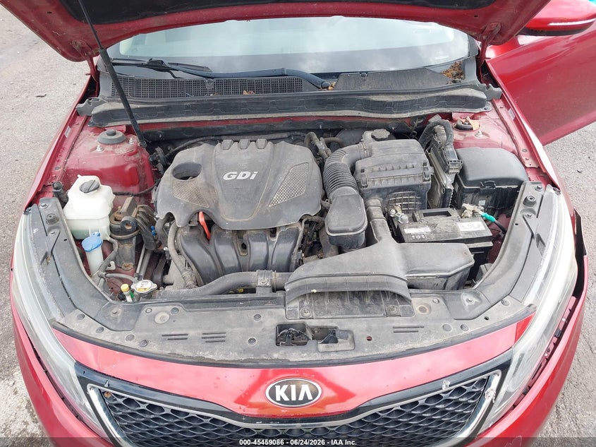 2014 KIA OPTIMA SEDAN 2.4L I-4 DI, DOHC, VVT, 192HP