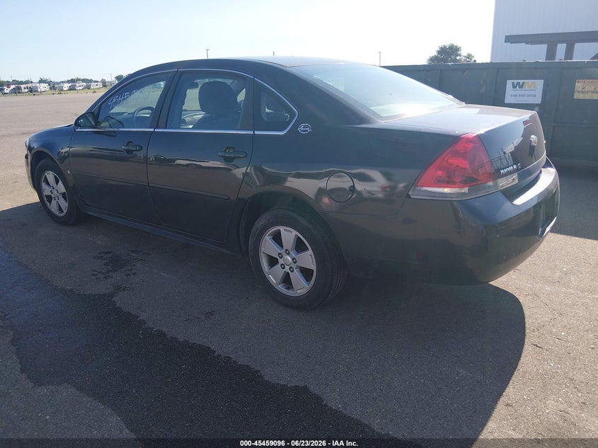 2009 CHEVROLET IMPALA SEDAN 3.5L V-6 VVT, 211HP
