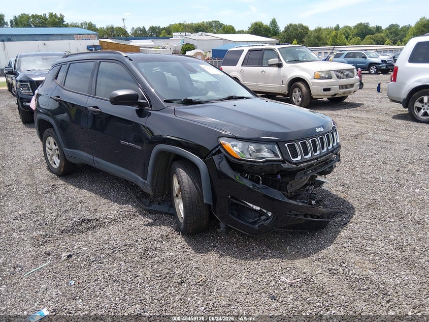 Vin: 3c4njcab9jt133722, lot: 45957241, jeep compass sport fwd 2018 img_1