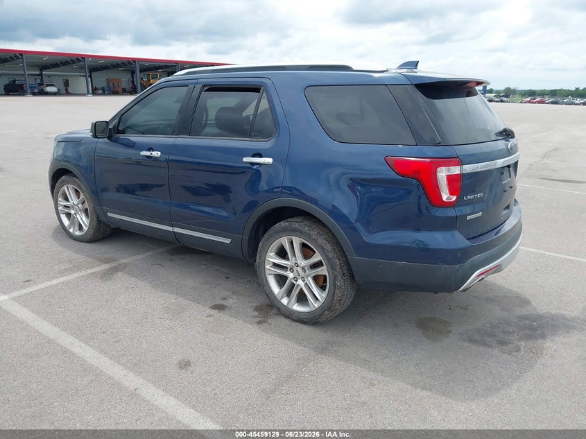 Vin: 1fm5k8f82hgb21459, lot: 45957242, ford explorer limited 20173