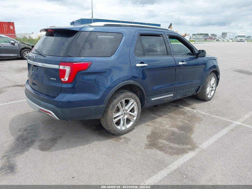 Vin: 1fm5k8f82hgb21459, lot: 45957242, ford explorer limited 20174