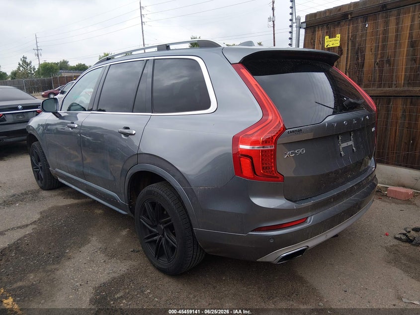 Vin: yv4102xk1g1068008, lot: 45957254, volvo xc90 t5 momentum 20163