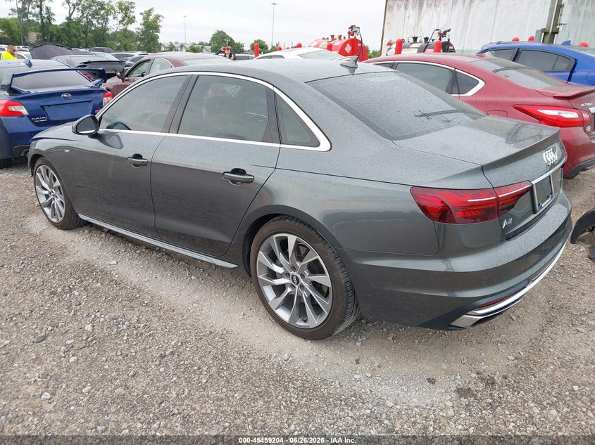 Vin: wauenbf49la050856, lot: 45957317, audi a4 premium plus 45 tfsi quattro s tronic 20203