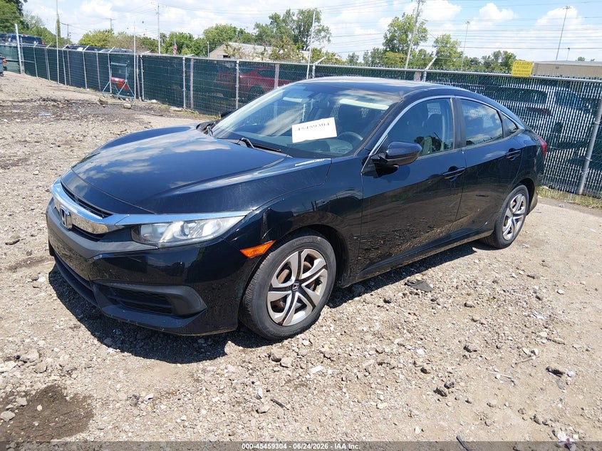 2016 Honda Civic Lx 19XFC2F58GE021907 photo 1