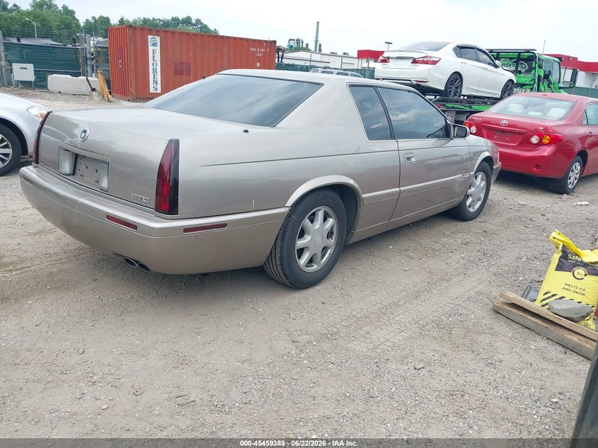 2002 CADILLAC ELDORADO COUPE 4.6L V-8 DOHC, 300HP