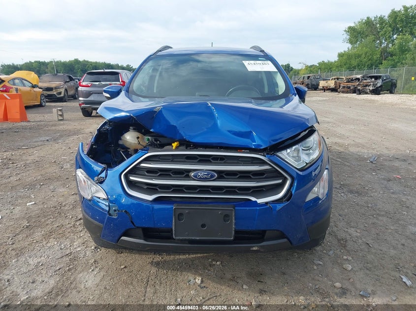 2018 Ford Ecosport Se VIN: MAJ6P1UL2JC186193 Lot: 45459403