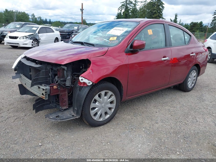 2016 Nissan Versa 1.6 Sv 3N1CN7APXGL852536 photo 1